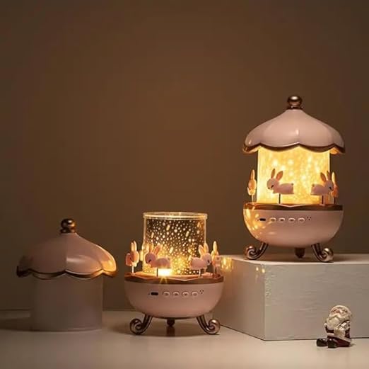 Magical Night Light & Music Box – Bunny Dreams Edition